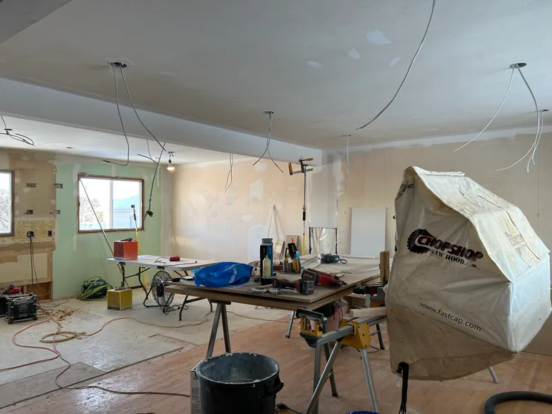 Open Concept Living - Before