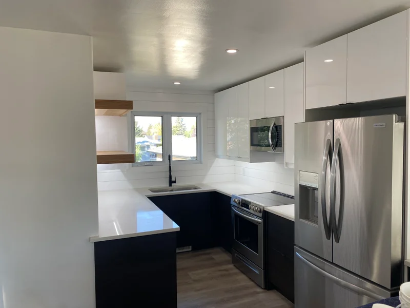 Beautiful suite kitchen by Basement Development & Renovations Edmonton